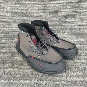 Hey Dude Boots Chukka Bradley Waxed Canvas Lace Up Shoes‎ Mens Size 7